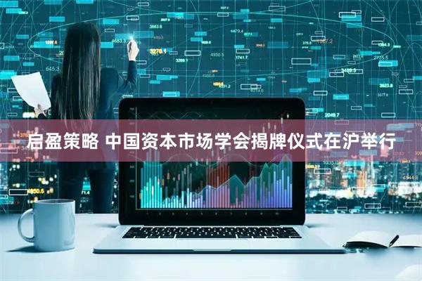 启盈策略 中国资本市场学会揭牌仪式在沪举行