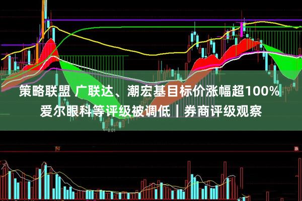策略联盟 广联达、潮宏基目标价涨幅超100% 爱尔眼科等评级被调低｜券商评级观察